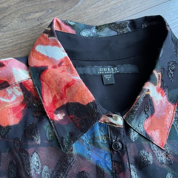 Guess Printed Blouse - Picture 2 of 6